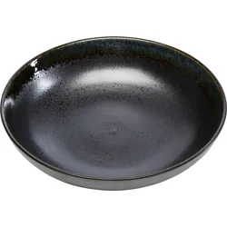 Talerz głęboki KASSANDRA 23 cm - czarny