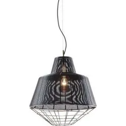 Lampa wisząca metalowa DARWIN - czarny