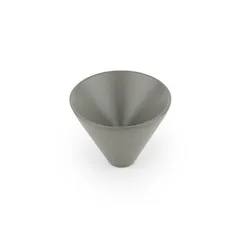 Gałka CONIC 0538/29 szary mech Viefe
