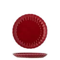 Talerz ceramiczny LATINA 20 - czerwony