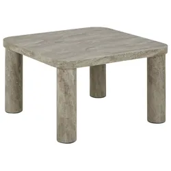 Stolik kawowy SOLANO 60x60 - szary marmur