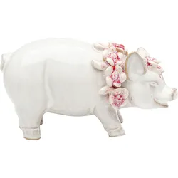 Figurka dekoracyjna HAWAII PIG 11 cm - biały