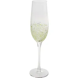 Kieliszek do szampana CONFETTI 320 ml - zielony