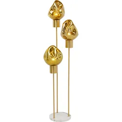 Lampa podłogowa SUPERNOVA AMBER - złoty