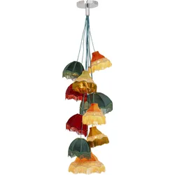 Lampa wisząca SALOON FRINGES 10 - wielokolorowy