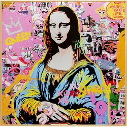 Obraz LA VIVA WOMAN 100x100