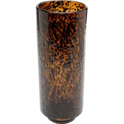 Wazon szklany CARAMEL 37 cm - brązowy