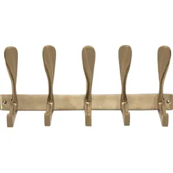 Wieszak ścienny SPOON - złoty