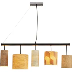 Lampa wisząca PARECHI TEXTURE - brązowy/beżowy