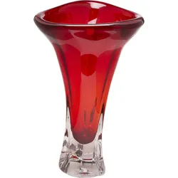 Wazon szklany SALUT 36 cm - czerwony