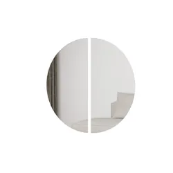 Lustro okrągłe 2-częściowe z oświetleniem TREND TG-07