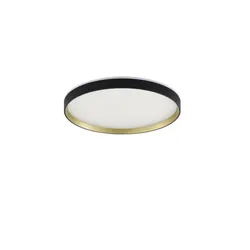 Lampa sufitowa okrągła ORBITRAL MS750400R-BK&GD - czarno-złoty