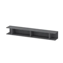 Półka ścienna TRAY - ołowiany