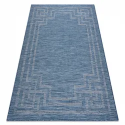 Dywan sznurkowy PATIO 3071 grecki - granat / beż