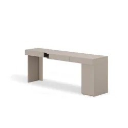 Zestaw biurko + kontenerek WOOW SET-05P - clay grey