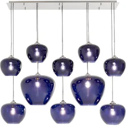 Lampa wisząca SPHERE NIGHT BLUE 10 - niebieski