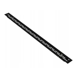 Kratka wentylacyjna mini 23 x 375 mm - czarny mat