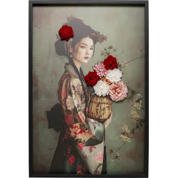 Obraz na płótnie KIMONO GIRL 84x124