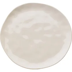 Talerz obiadowy ORGANIC 26 cm - kremowy