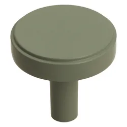 Gałka GU18 - zieleń eukaliptusowa mat / fi 30 mm GAMET