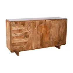Komoda drewniana 3-drzwiowa EDYNBURG ED-01-CR - mango caramel