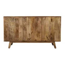 Komoda drewniana 3-drzwiowa STOCKHOLM ST-06-CR - mango caramel