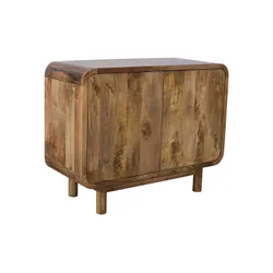Komoda drewniana 2-drzwiowa BARCELONA BC-02-CR - mango caramel