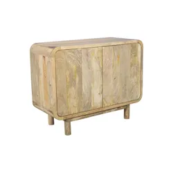 Komoda drewniana 2-drzwiowa BARCELONA BC-02-MN - mango naturalne