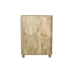 Komoda wysoka drewniana RIMINI RM-08-MN - mango naturalne