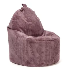 Fotel z poduszką YOKO Sztruks SZ63 - jasny fioletowy