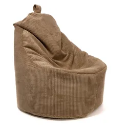 Fotel z poduszką YOKO Sztruks SZ96 - beżowy
