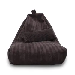Fotel KEIKO S Sztruks SZ29 - brązowy