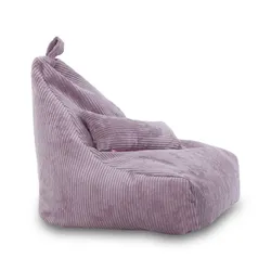 Fotel KEIKO S Sztruks SZ63 - jasny fioletowy