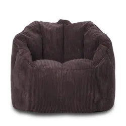 Fotel SIMONE Sztruks SZ29 - brązowy