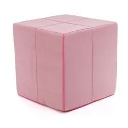 Pufa KOSTKA Amore Plusz A19 - różowy