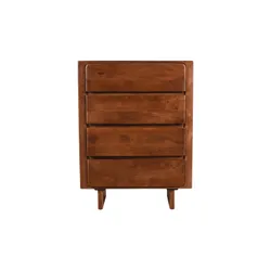 Komoda drewniana z szufladami HAGA HG-04-MWL - mango orzech włoski