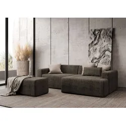 Sofa modułowa narożna ENJOY z pufą