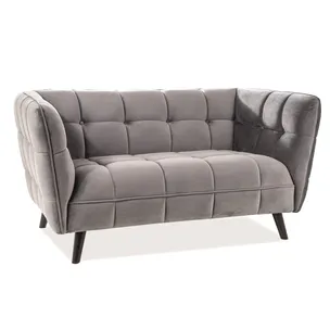 Sofa CASTELLO 2 Velvet - szary Bluvel 14