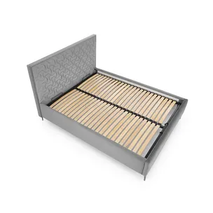 Zagłówek do łóżka MODULO W2 160 - popielaty