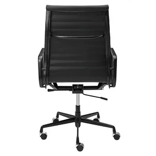 Fotel biurowy AERON PRESTIGE PLUS skóra naturalna - czarny