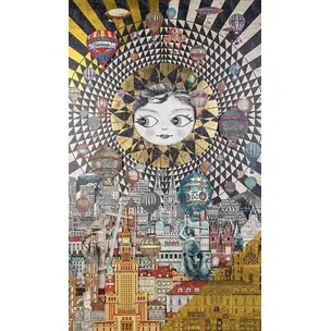 Obraz WARSAW GIRL 110x174