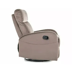 Fotel rozkładany OLIMP Velvet - cappuccino Bluvel 38