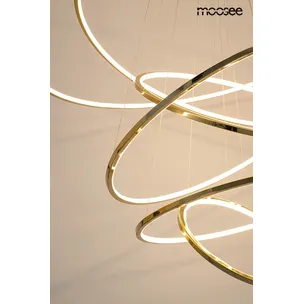 MOOSEE Lampa wisząca RING SLIM XL - złoty