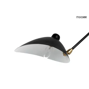 MOOSEE Lampa ścienna RAVEN 2 - czarny satynowy