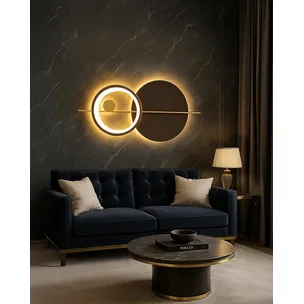 MOOSEE Lampa ścienna MOONS - złoty