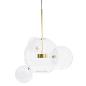 MOOSEE Lampa wisząca CAPRI 4 - złoty
