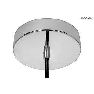 MOOSEE Zestaw 2 lamp wiszących DISCO - srebrny