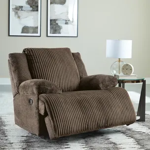 Fotel z funkcją relaks TOP TIER 9270525 - brązowy