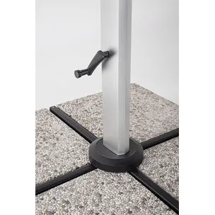 Parasol ogrodowy ARIES GREY 3x4