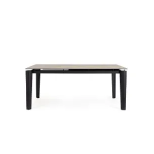 Stół rozkładany ASIRI BLACK 180/250x100 - czarny
